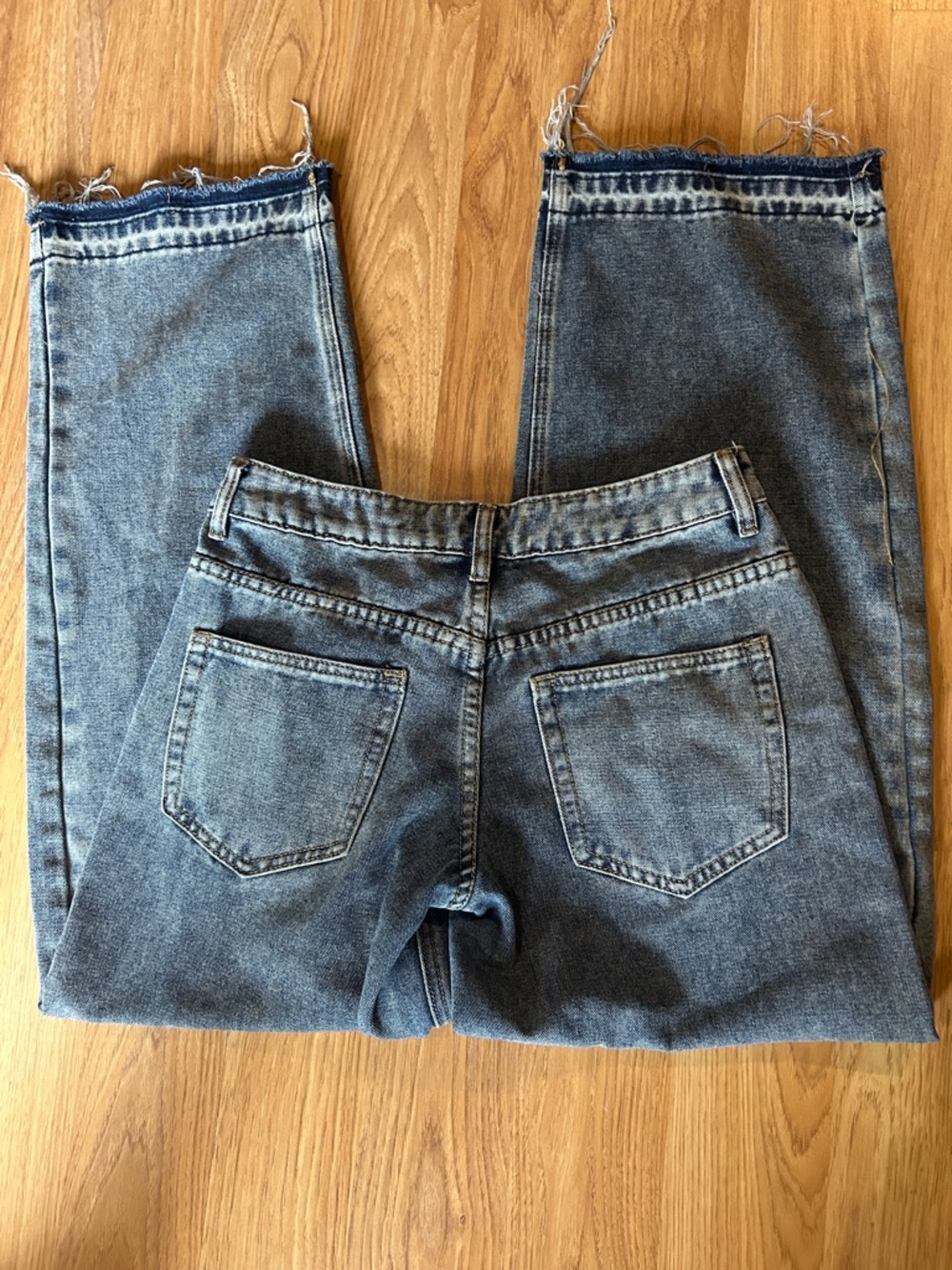 Rise Supply Co Wide-Leg Flare Jeans Size 7 - Picture 4 of 5